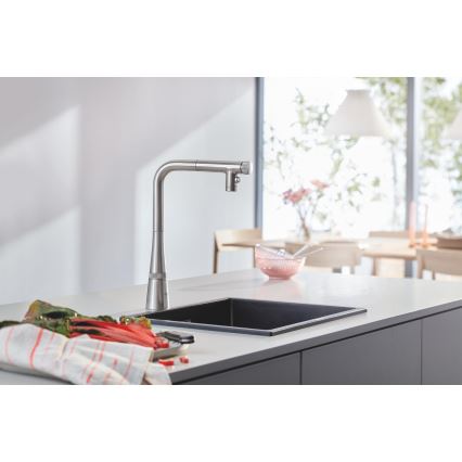 GROHE 31653AP0 - Évier K700U 457 × 406 mm pierre/noir