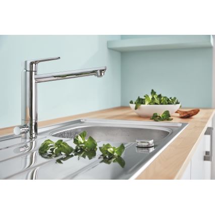 GROHE 31696000 - Spültischarmatur BAUEDGE, glänzender Chrom