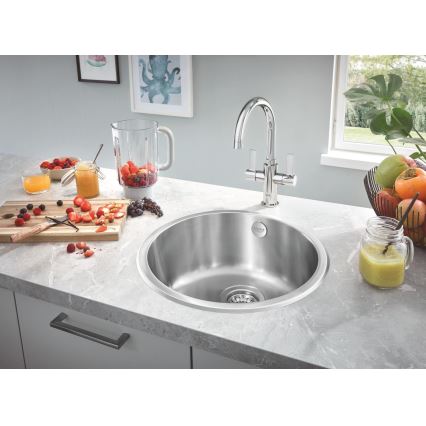 GROHE 31720SD0 - Lavello K200 440 x 440 x 180 in acciaio inox