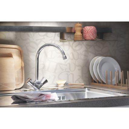 GROHE 31831001 - Miscelatore per lavello COSTA L, finitura cromo lucido