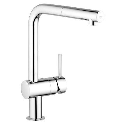 GROHE 32168000 - Mitigeur pour évier A, finition chrome brillant