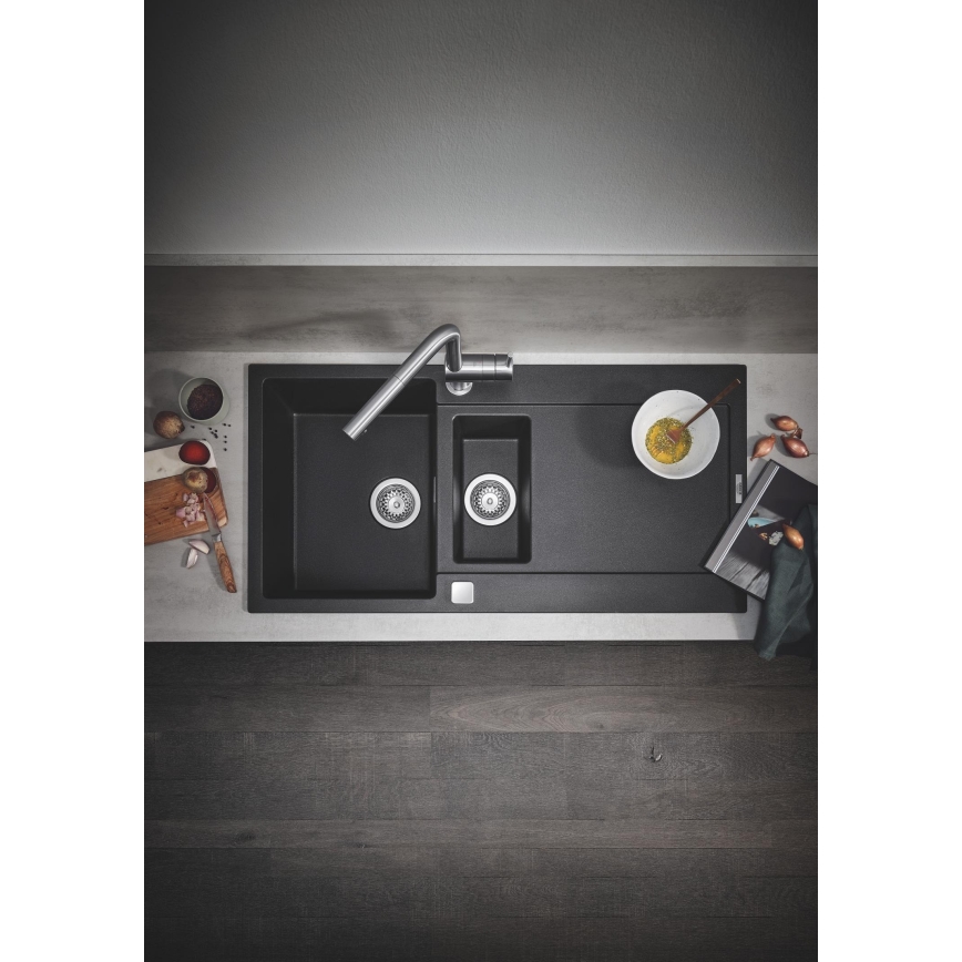 GROHE 32168DC0 - Mitigeur d'évier A inox