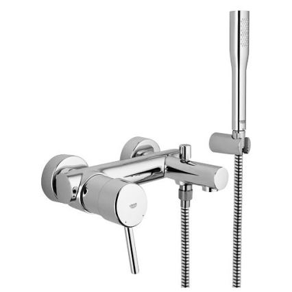GROHE 32212001 - Badewannen-Set mit Armatur CONCETTO, glänzender Chrom