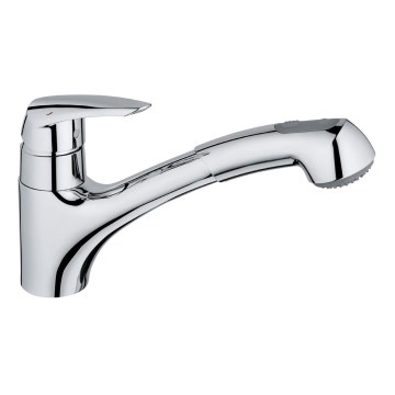 GROHE 32257001 - Mitigeur d'évier EURODISC en chrome poli