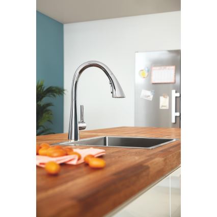 GROHE 32294002 - Miscelatore per lavello ZEDRA 401 mm cromato lucido
