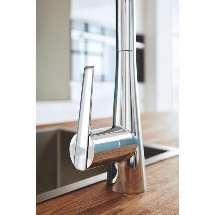 GROHE 32294002 - Miscelatore per lavello ZEDRA 401 mm cromato lucido