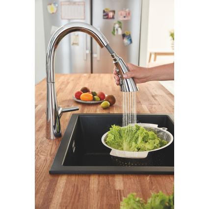 GROHE 32294002 - Miscelatore per lavello ZEDRA 401 mm cromato lucido