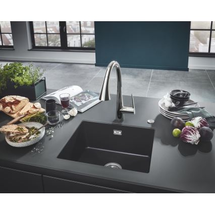 GROHE 32294002 - Mitigeur pour évier ZEDRA 401 mm chrome poli