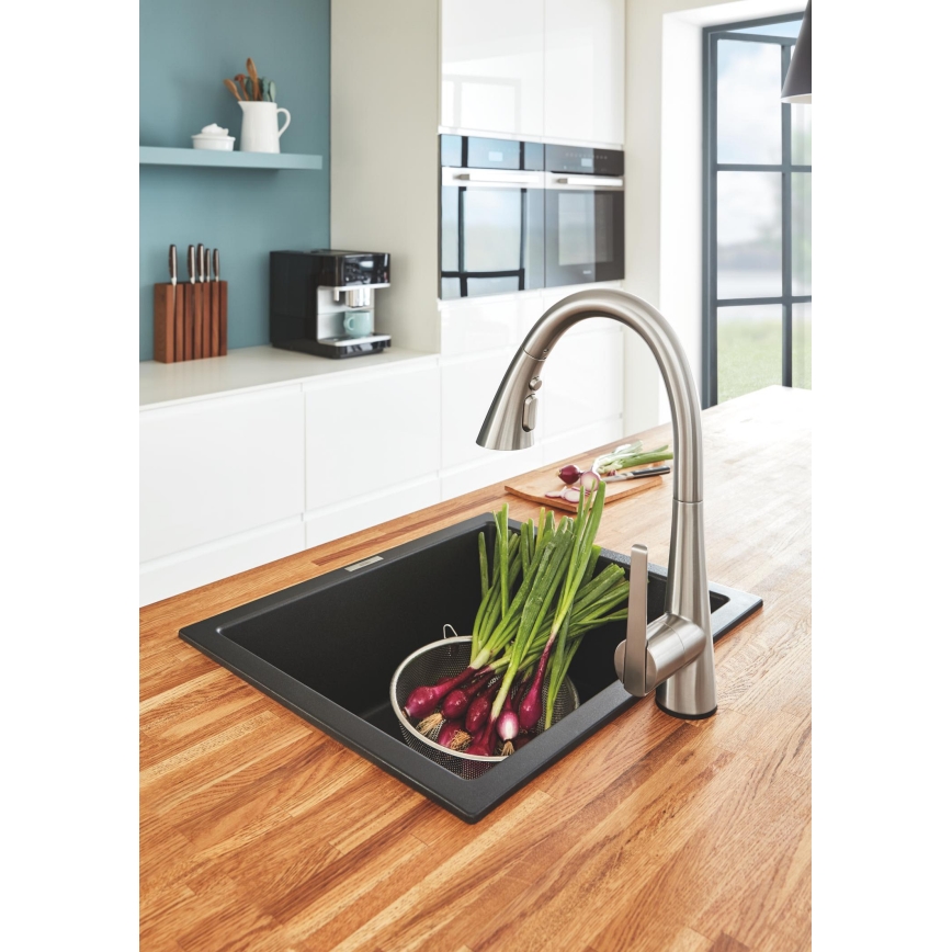 GROHE 32294DC2 - Miscelatore da cucina ZEDRA in acciaio inox
