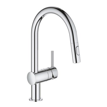 GROHE 32321002 - Mitigeur d'évier A, chrome poli