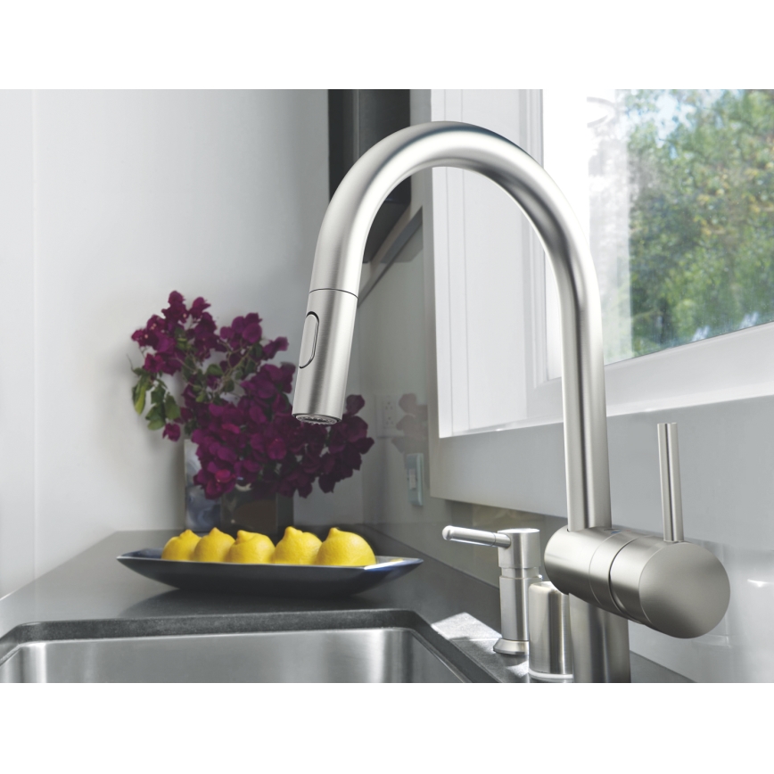 GROHE 32321DC2 - Miscelatore per lavello A in acciaio inox