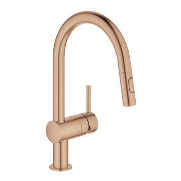 GROHE 32321DL2 - Mitigeur d'évier A, finition bronze