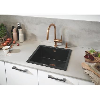GROHE 32321DL2 - Mitigeur d'évier A, finition bronze