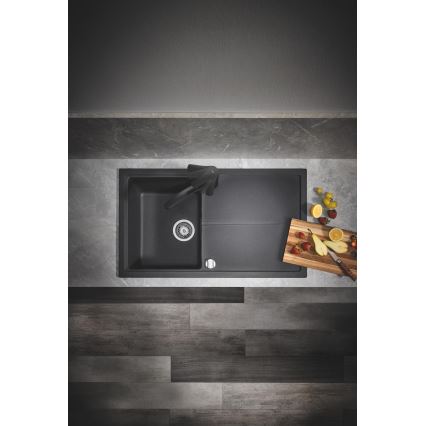 GROHE 324412432 - Miscelatore per lavello START 184 mm nero