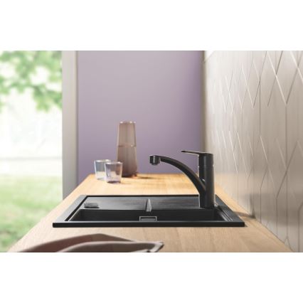 GROHE 324412432 - Mitigeur d'évier START 184 mm noir