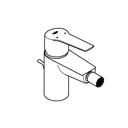 GROHE 325602432 - Miscelatore per bidet START taglia S nero