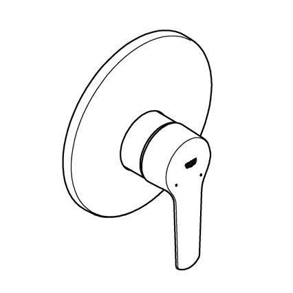 GROHE 32590002 - Mitigeur de douche START chromé brillant