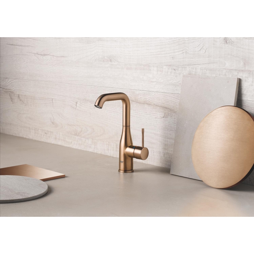 GROHE 32628DL1 - Mitigeur pour lavabo ESSENCE, taille L, finition bronze