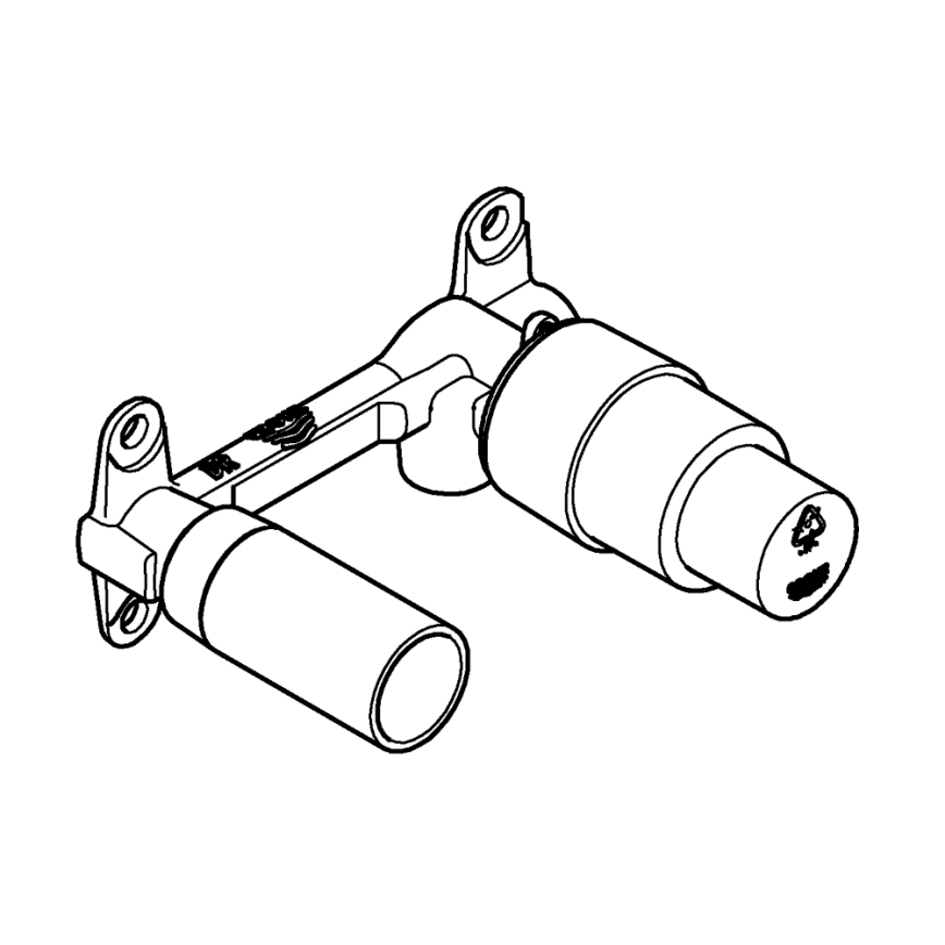 GROHE 32635000 - Unterputzarmatur DN 15 DR- Messing