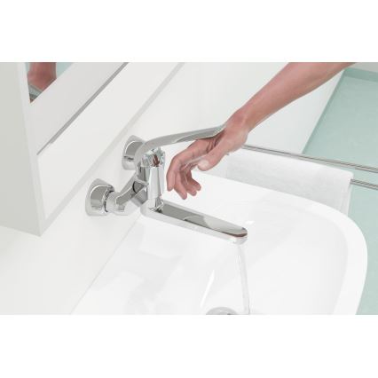GROHE 32773000 - Mitigeur de lavabo EUROECO SPECIAL 257 mm, chrome brillant