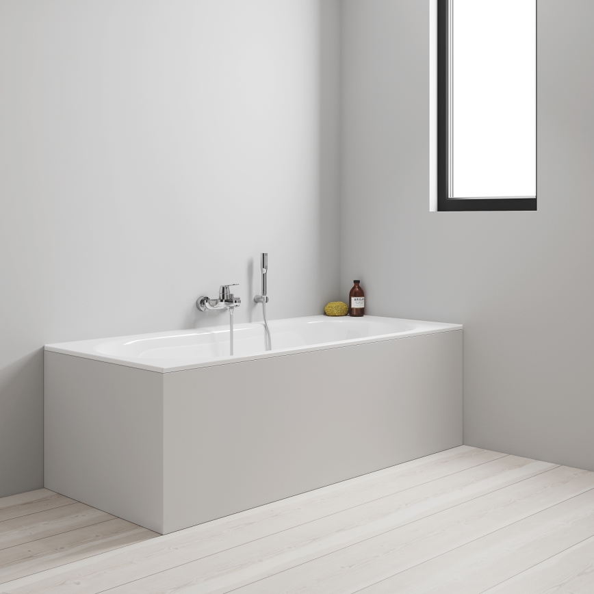 GROHE 32831000 - Mitigeur de baignoire EUROSMART COSMOPOLITAN DN 15, finition chrome poli