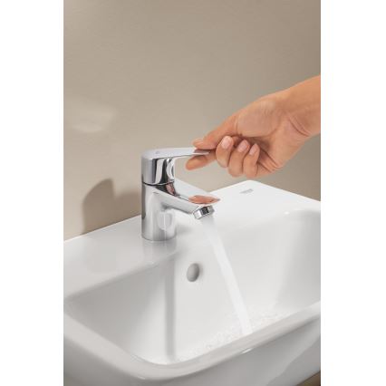 GROHE 32861001 - Mitigeur sur plage BAUEDGE 131 mm chrome brillant