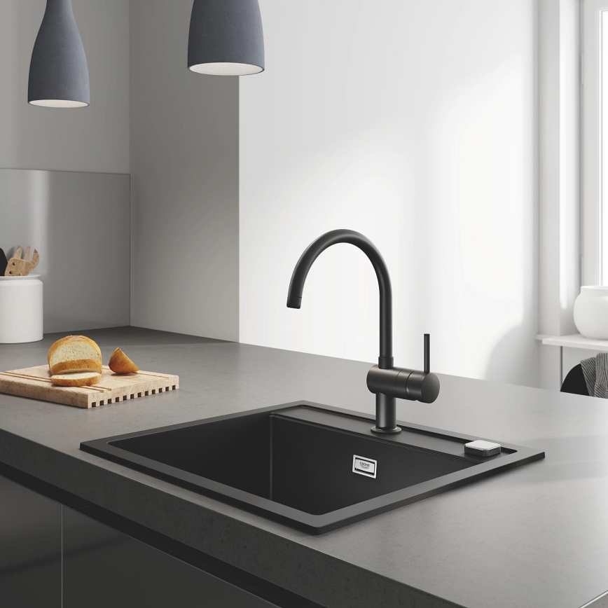 GROHE 32917KS0 - Miscelatore per lavello A DN 15 nero