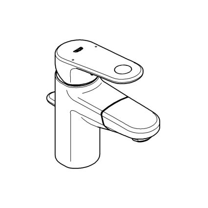 GROHE 33155002 - Miscelatore per lavabo EUROPLUS DN 15 cromo lucido