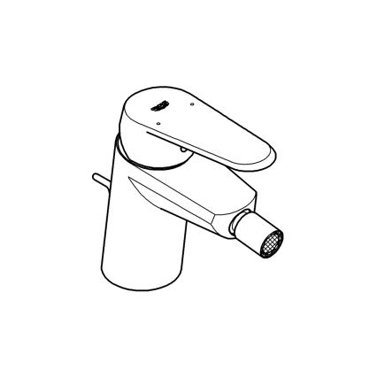 GROHE 33244002 - Miscelatore per bidet EURODISC COSMOPOLITAN DN 15 cromo lucido