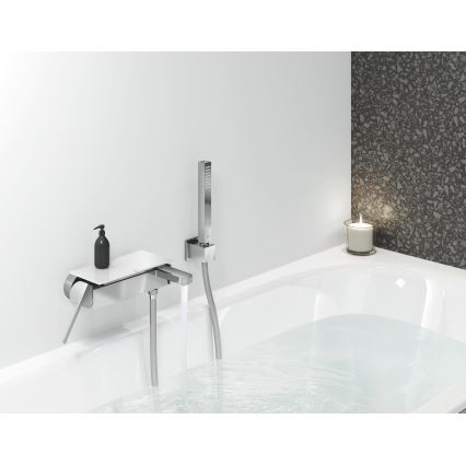 GROHE 33547003 - Ensemble pour baignoire avec mitigeur PLUS, chrome brillant
