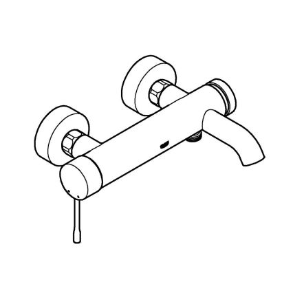 GROHE 33624001 - Miscelatore per vasca ESSENCE 193 mm, cromato lucido