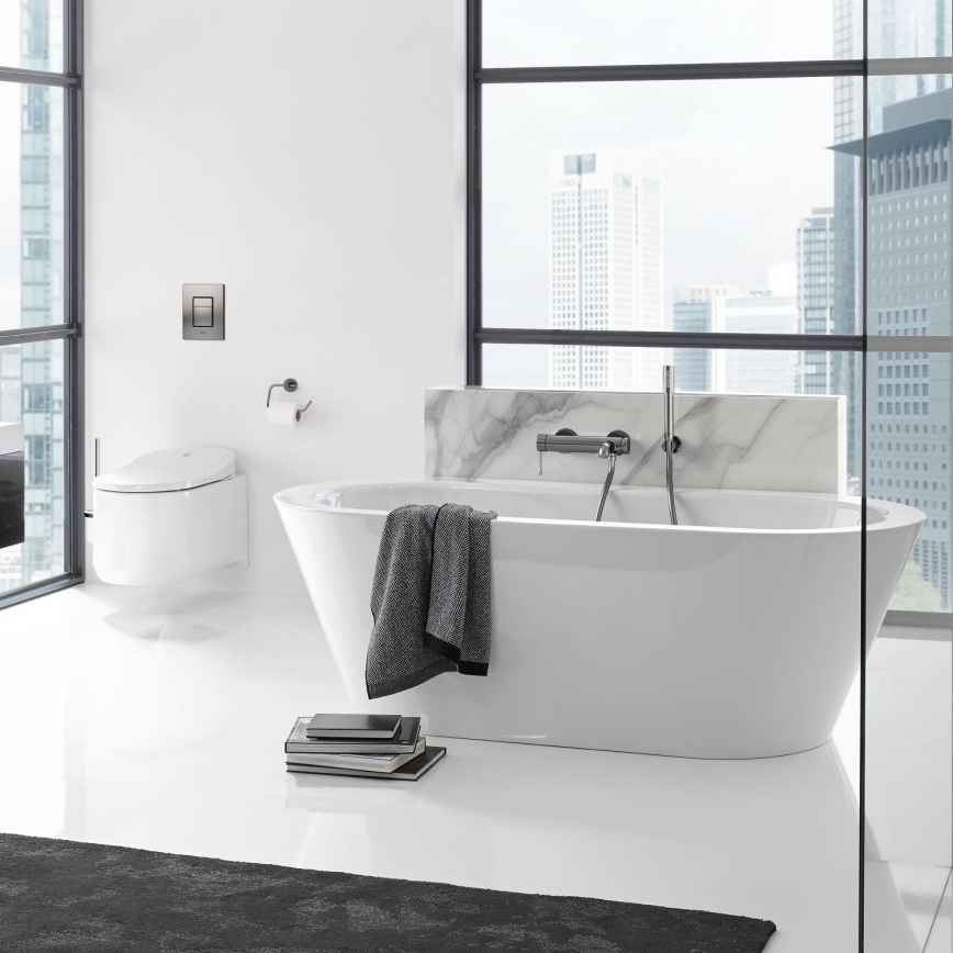 GROHE 33624AL1 - Badewannenarmatur ESSENCE 193 mm Graphit