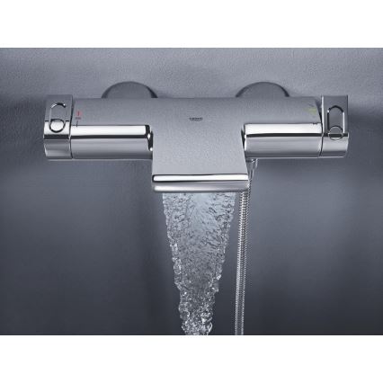 GROHE 34174001 - Thermostatische Wannenarmatur GROHTHERM 2000 172 mm glänzender Chrom