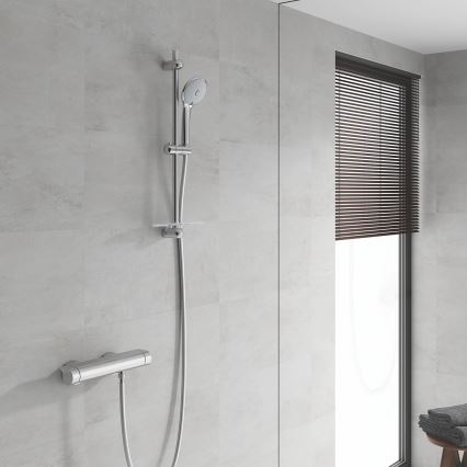 GROHE 34195001 - Mitigeur thermostatique GROHTHERM 2000 avec ensemble EUPHORIA 110 chromé
