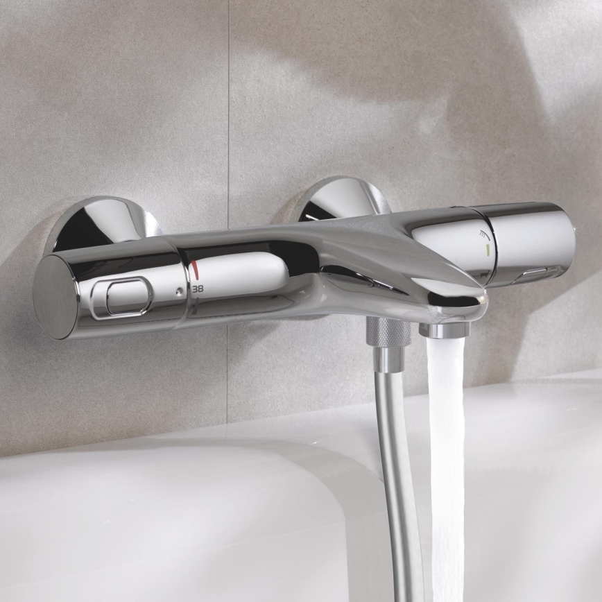 GROHE 34227002 - Mitigeur thermostatique pour baignoire PRECISION TREND DN 15 chromé brillant
