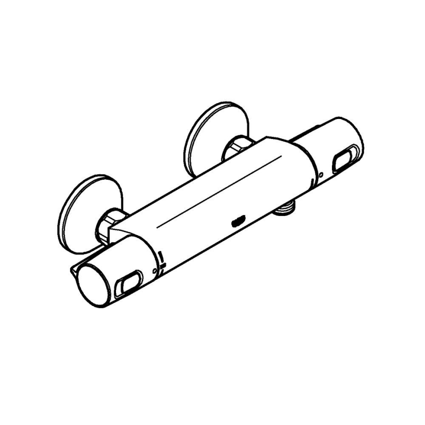 GROHE 34229002 - Thermostatische Duscharmatur PRECISION TREND DN 15 Chrom