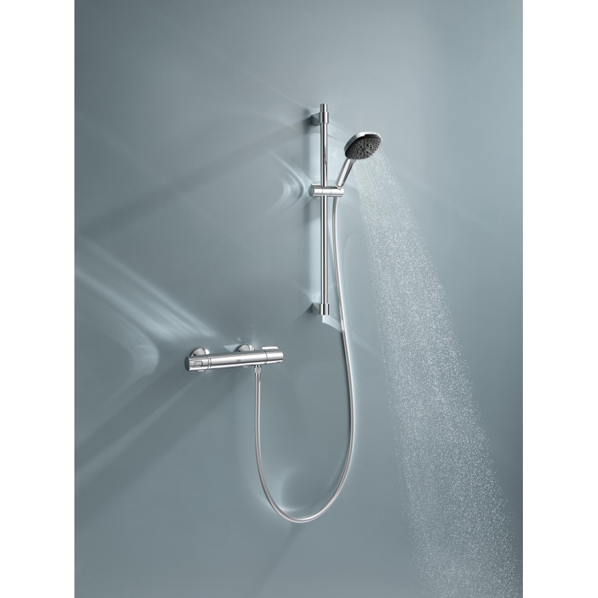GROHE 34237003 - Mitigeur thermostatique de douche PRECISION TREND 150 mm chromé