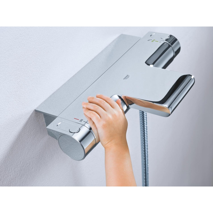 GROHE 34464001 - Mitigeur thermostatique pour baignoire GROHTHERM 2000 DN 15 chromé brillant