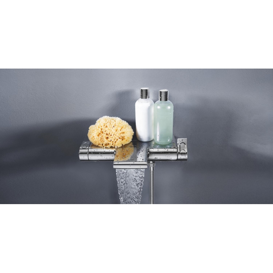 GROHE 34464001 - Mitigeur thermostatique pour baignoire GROHTHERM 2000 DN 15 chromé brillant