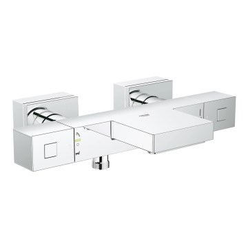 GROHE 34497000 - Thermostat-Badewannenarmatur GROHTHERM CUBE DN 15 glänzender Chrom