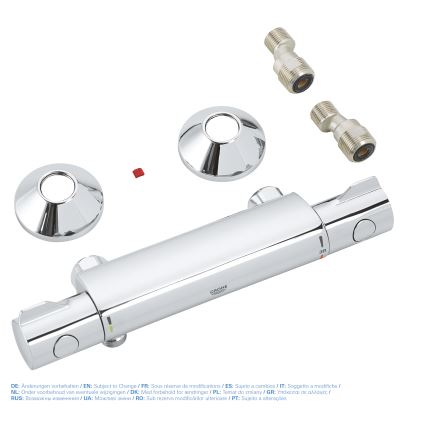 GROHE 34558000 - Mitigeur thermostatique de douche GROHTHERM 800 DN 15 chromé brillant