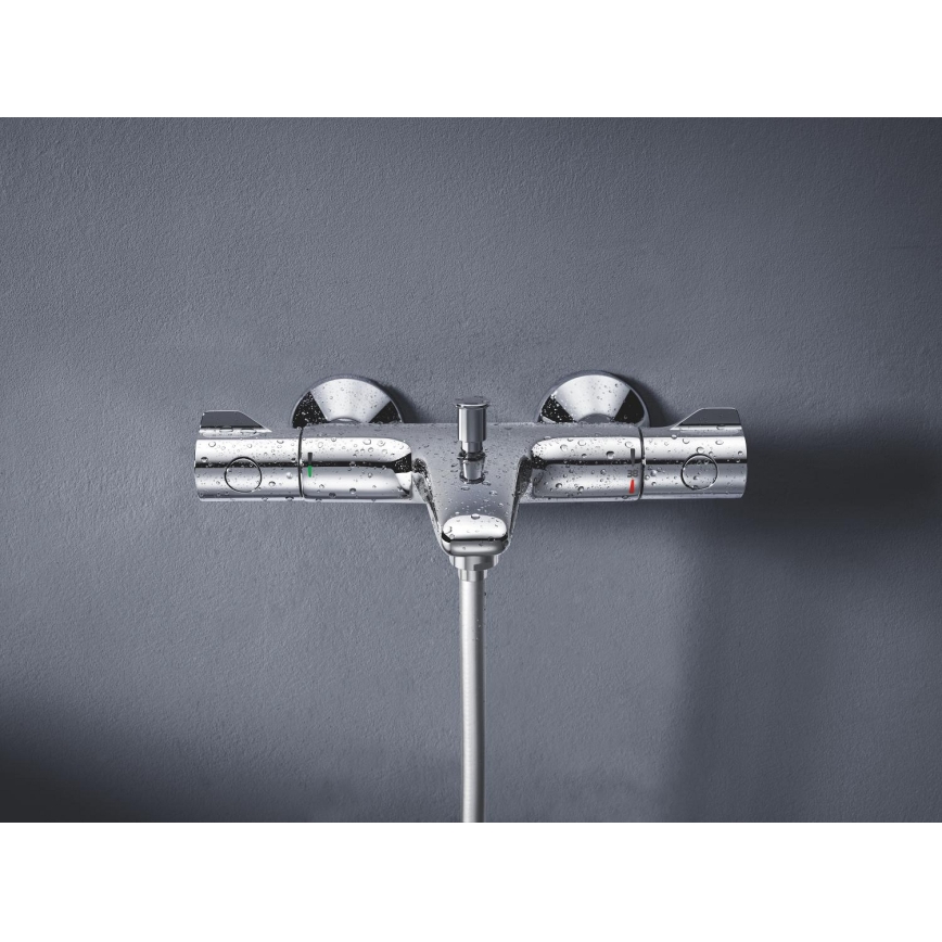 GROHE 34567000 - Mitigeur thermostatique pour baignoire GROHTHERM 800 DN 15 chromé brillant