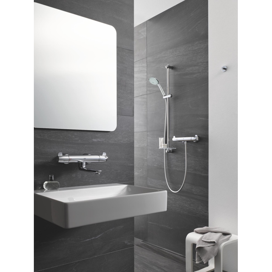 GROHE 34666000 - Mitigeur thermostatique médical DN 15, chromé brillant