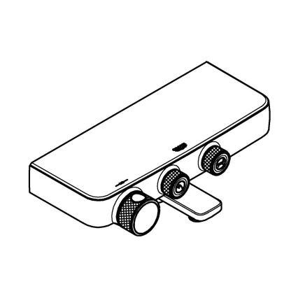 GROHE 34718000 - Thermostat-Badewannenarmatur GROHTHERM SMARTCONTROL 12” Chrom