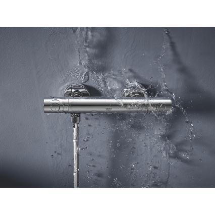 GROHE 34765000-Mitigeur thermostatique de douche GROHTHERM COSMOPOLITAN DN 15 chromé