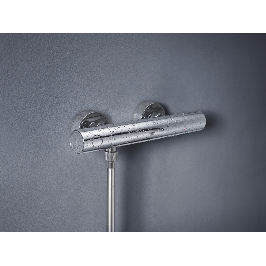 GROHE 34765000-Mitigeur thermostatique de douche GROHTHERM COSMOPOLITAN DN 15 chromé
