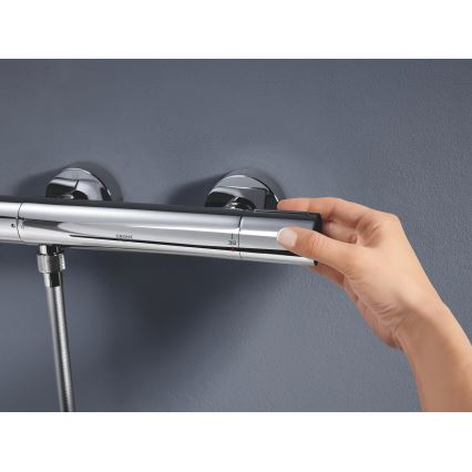 GROHE 34765000-Thermostat-Duscharmatur GROHTHERM COSMOPOLITAN DN 15 Chrom
