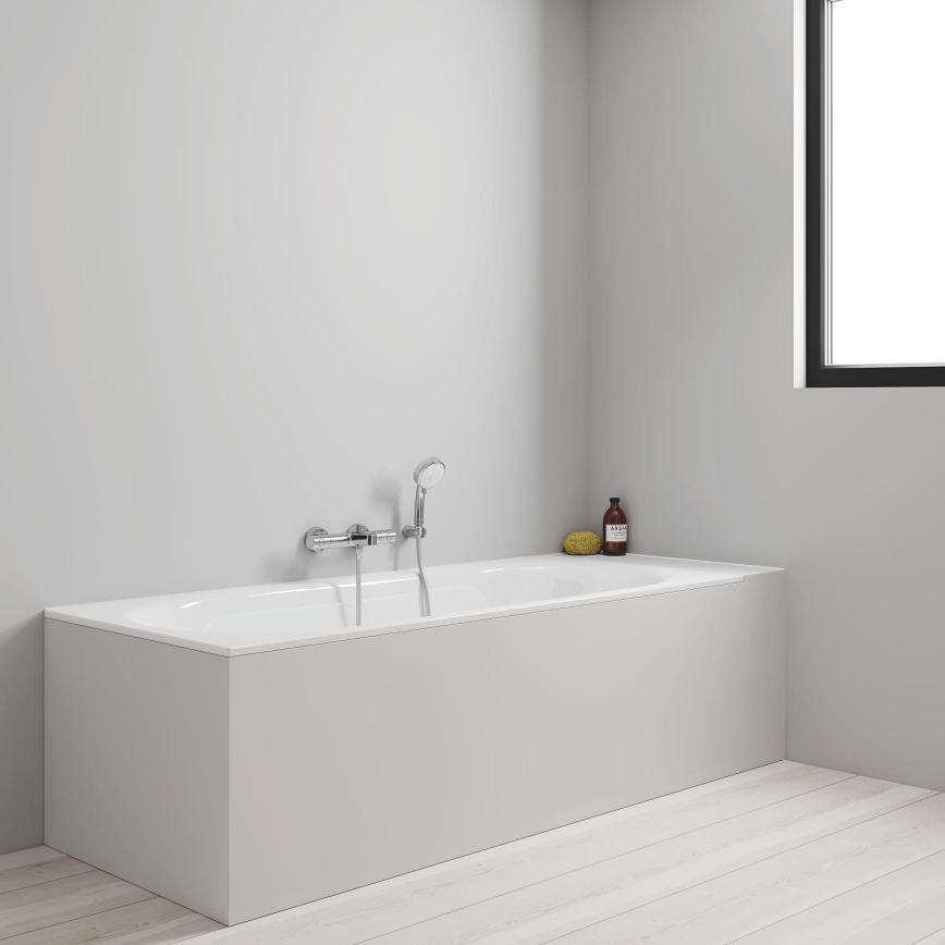 GROHE 34766000 - Mitigeur thermostatique pour baignoire GROHTHERM 800 COSMOPOLITAN DN 15, chrome