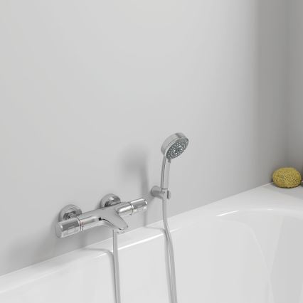 GROHE 34788000 - Thermostat-Wannenarmatur PRECISION FEEL DN 15, glänzender Chrom