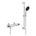 GROHE 34800001 - Duschgarnitur mit Thermostatarmatur PRECISION FLOW 600 mm Hochglanz-Chrom